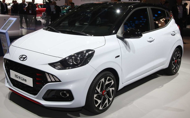 Hyundai i10 N-Line trang bị động cơ tăng áp mạnh mẽ hơn