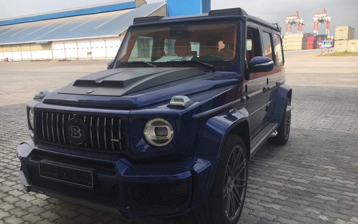 G63 Brabus 800 Widestar nội thất 'sang chảnh' cập cảng Việt Nam