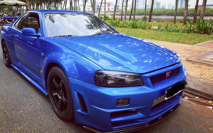 'Xe hiếm' Nissan GT-R R34 tại Việt Nam