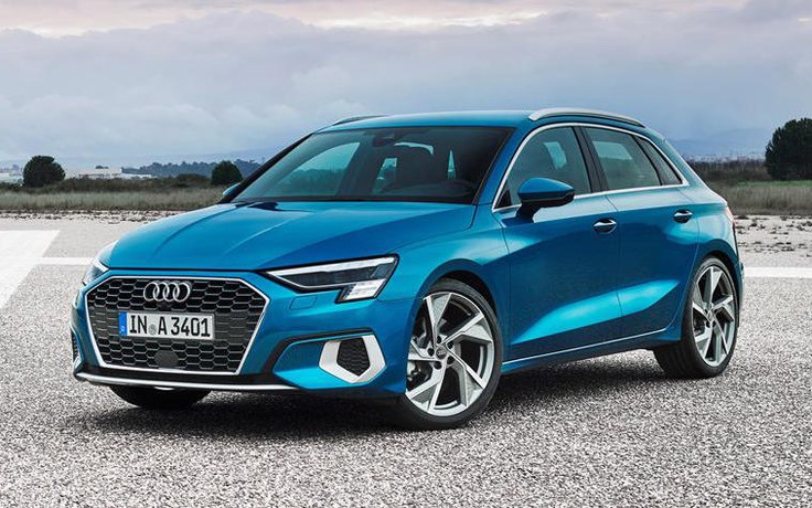 Audi A3 2021 mới lộ diện, 'đấu' Mercedes-Benz CLA