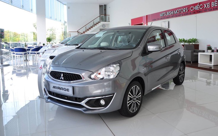 Mitsubishi Mirage AT giảm giá rẻ hơn Toyota Wigo tại Việt Nam