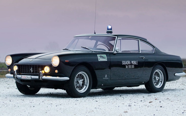 Xe cảnh sát Ferrari 250 GTE gần 60 năm tuổi vẫn chạy tốt