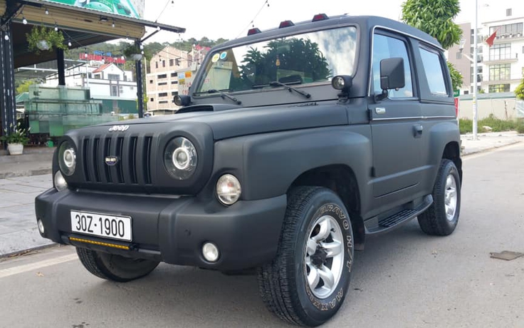 'Xế lạ' Kia Retona kiểu dáng Jeep tại Việt Nam