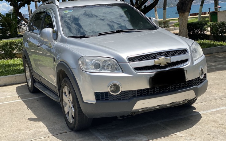 Xe hiếm Chevrolet Captiva máy dầu 10 năm tuổi tại Việt Nam