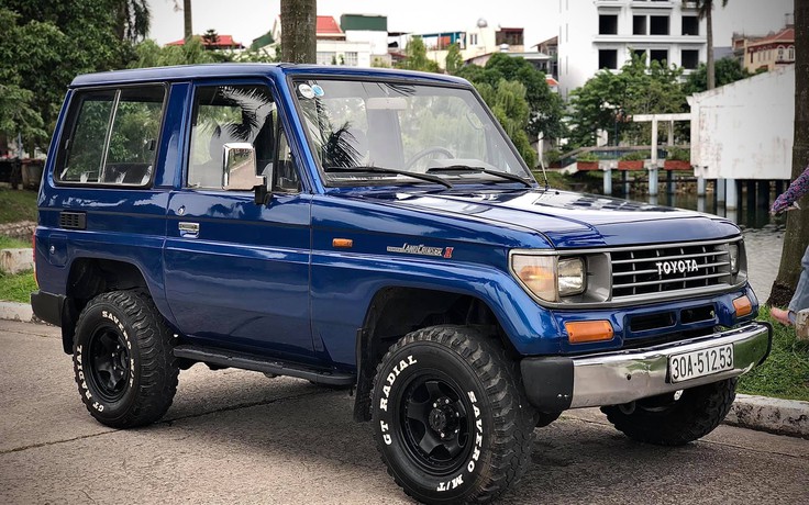 Xe hiếm Toyota Land Cruiser 2 cửa đời 1994 tại Việt Nam