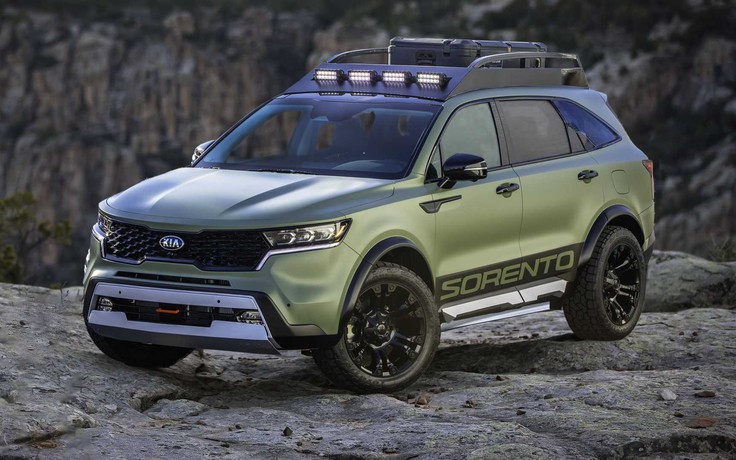 KIA Sorento 2021 khác lạ với phiên bản độ off-road hầm hố