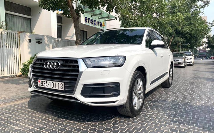 Audi Q7 4 năm tuổi, xe sang giữ giá tại Việt Nam