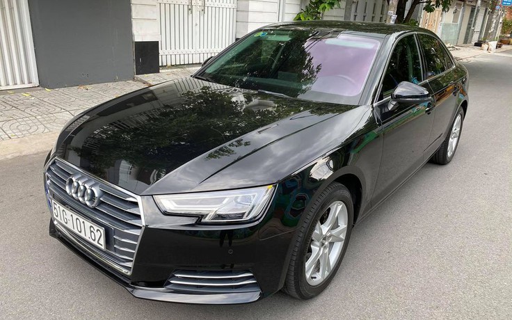 Audi A4 sau 4 năm sử dụng tại Việt Nam có giá 1,1 tỉ đồng