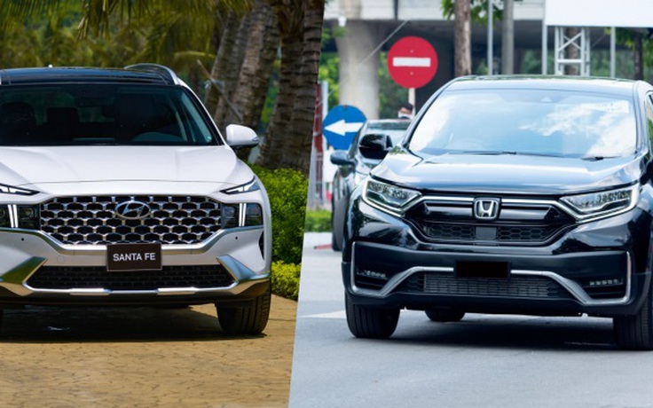 Honda CR-V có cùng phân khúc với Hyundai SantaFe tại Việt Nam?