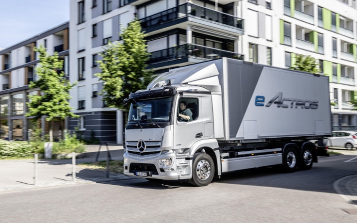 Mercedes eActros 2022 - Xe tải điện cho tương lai
