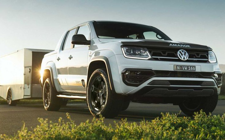 Xe bán tải Volkswagen Amarok nâng cấp 'đồ chơi' offroad