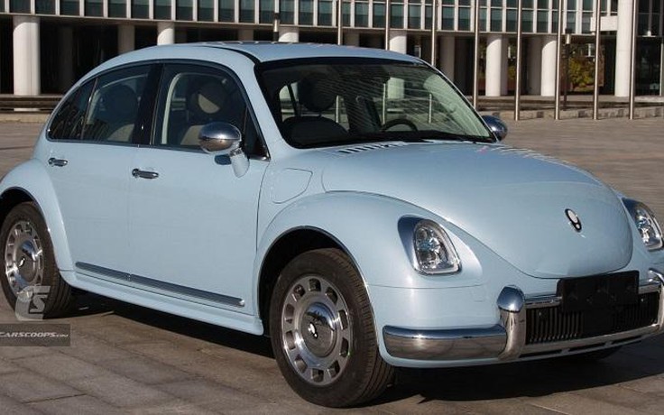 Lộ diện xe điện 'nhái' Volkswagen Beetle