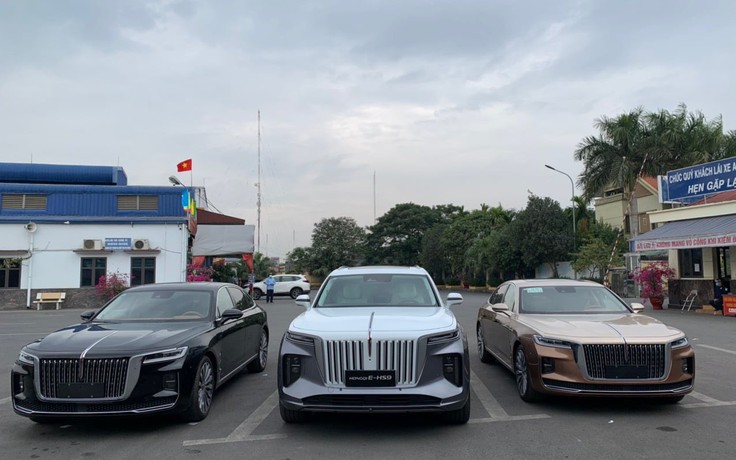 Bộ đôi Hongqi H9 và E-HS9 'nhái' Rolls-Royce về Việt Nam