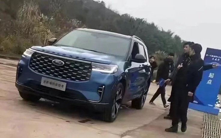 Lộ diện Ford Explorer 2023 bản thiết kế dành riêng thị trường Trung Quốc