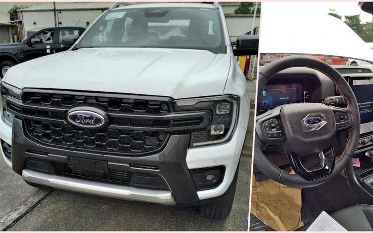 Ford Ranger 2023 lộ diện đầy đủ thiết kế tại Việt Nam