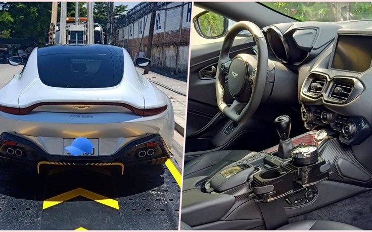 1 trong 25 chiếc Aston Martin Vantage 007 Edition số sàn về Việt Nam