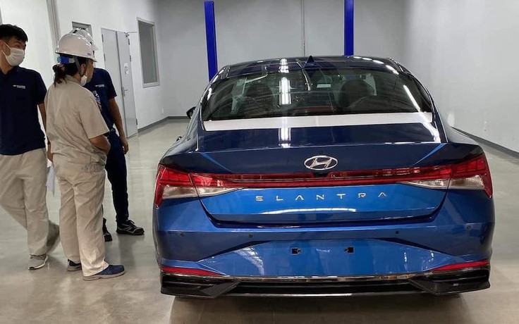 Hyundai Elantra 2022 xuất hiện tại Việt Nam