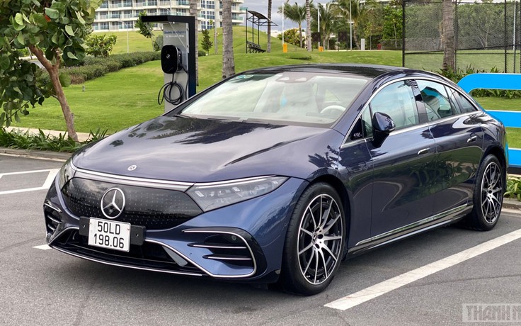 Ô tô điện Mercedes EQS thực tế lăn bánh bao xa, có đúng 850 km như 'quảng cáo'?