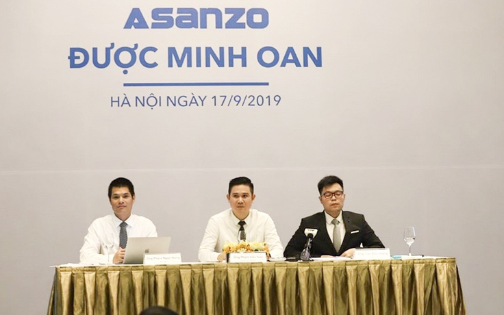 Bộ Tài chính chưa kết luận, Asanzo tự họp báo nói 'được minh oan'