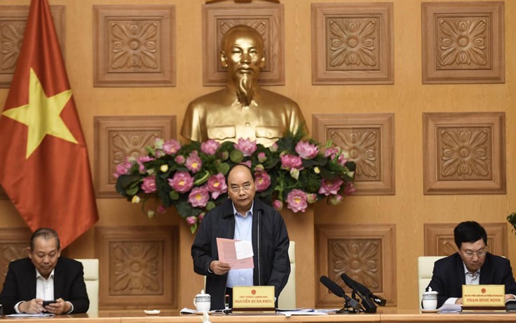 Thủ tướng: 'Không để dịch Covid-19 lây lan sang Việt Nam là ưu tiên hàng đầu'