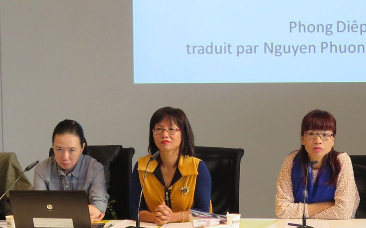 Nhà văn Việt dự tọa đàm tại Pháp