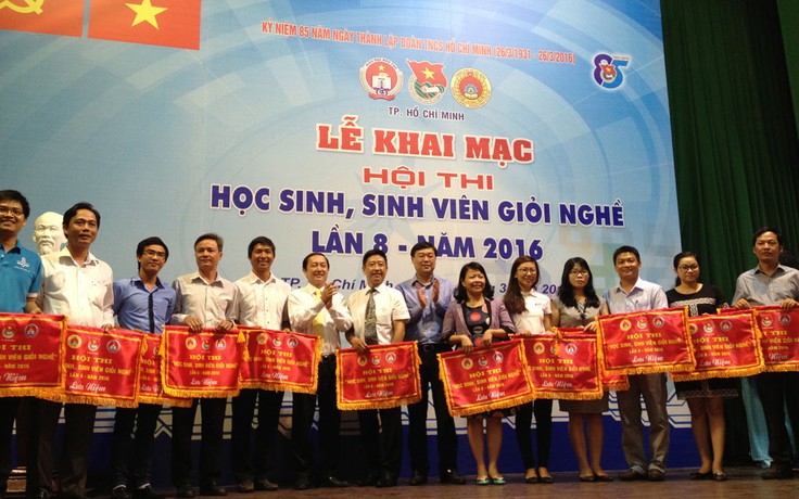 Khai mạc hội thi 'Học sinh, sinh viên giỏi nghề' năm 2016