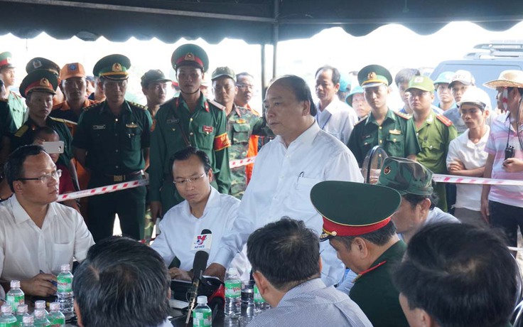 Thủ tướng Nguyễn Xuân Phúc yêu cầu xử lý nghiêm vụ chìm tàu trên sông Hàn