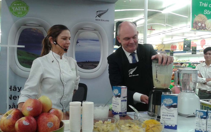 Táo, lê, kiwi, sữa tươi… từ New Zealand sẽ 'bay' đến VN nhiều hơn