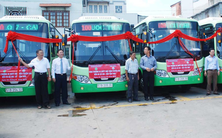TP.HCM thay mới toàn bộ xe buýt tuyến Củ Chi - cầu Tân Thái