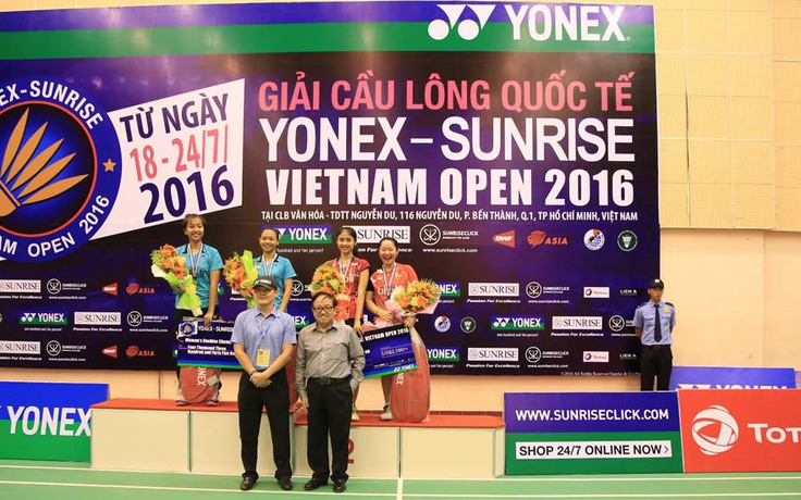 Người khổng lồ - Total mang đến những làn gió mới cho Yonex mở rộng 2016