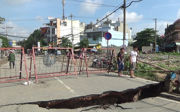 Không thu phí nếu xảy ra ùn tắc do sụt mố cầu Tân Kỳ Tân Quý