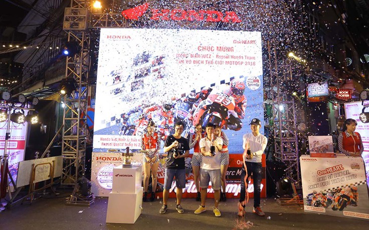 Honda Việt Nam thăng hoa cùng Marc Marquez tại MotoGP 2016