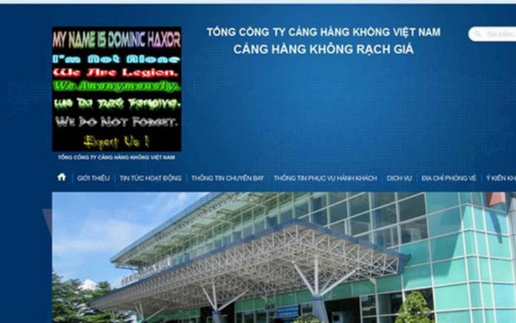 2 thiếu niên tấn công hàng loạt website sân bay