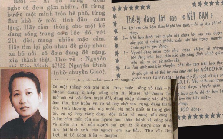 'Đặc sản' báo Sài Gòn xưa: Từ 'Gỡ rối tơ lòng' đến 'Tìm bạn bốn phương'