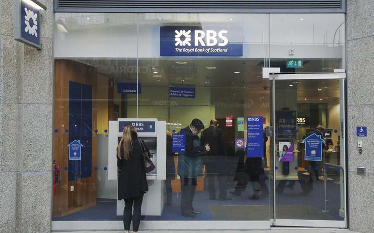 Ngân hàng hoàng gia Scotland đóng cửa 259 chi nhánh