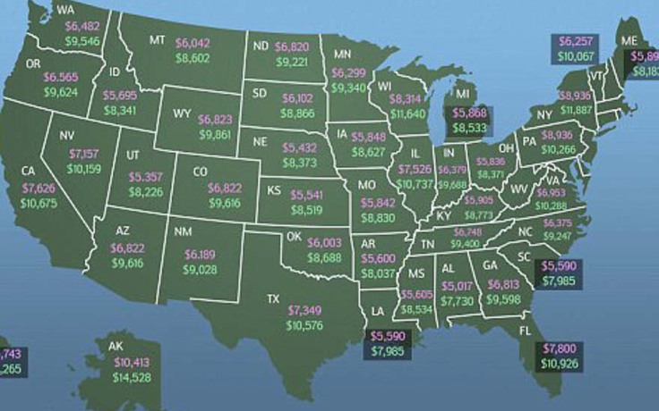 Nơi nào có chi phí sinh đẻ đắt nhất ở Mỹ?