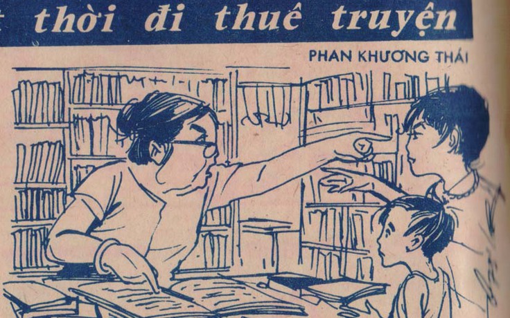 Nghề đọc truyện và cho thuê sách ở Sài Gòn