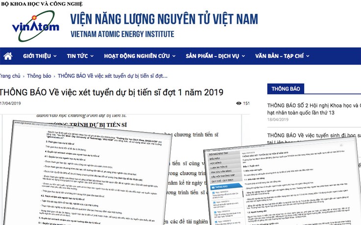 Tiến sĩ... nợ đầu vào