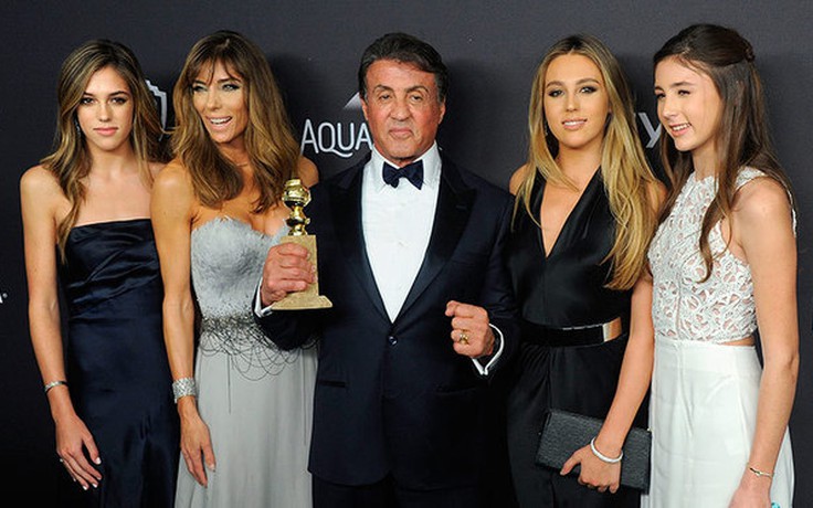 Gia đình đáng ngưỡng mộ của Sylvester Stallone