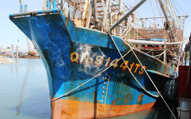 Hội Nghề cá Việt Nam phản đối hành động cướp 2 tấn mực của tàu Trung Quốc