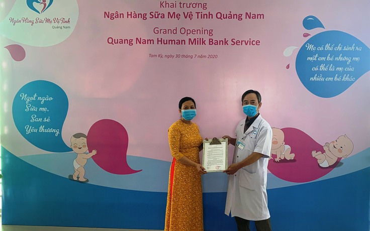 Quảng Nam có Ngân hàng sữa mẹ vệ tinh đầu tiên tại Việt Nam