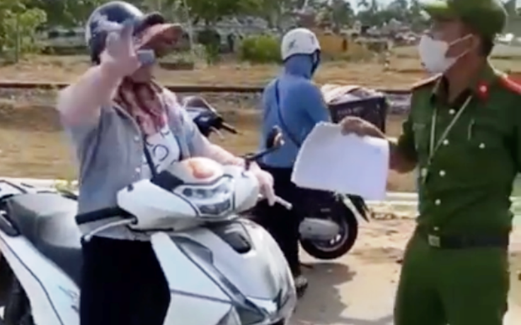 Quảng Nam: Xử phạt người phụ nữ đe dọa cán bộ chốt kiểm dịch Covid-19