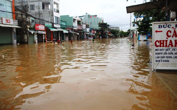 Quảng Nam: Mưa lớn kèm thủy điện điều tiết, rốn lũ Đại Lộc, Hội An ngập sâu