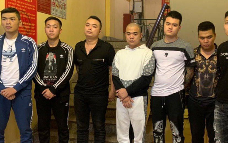 Bắt 7 thanh niên trong đường dây cho vay lãi ‘cắt cổ’ tại Hà Nội