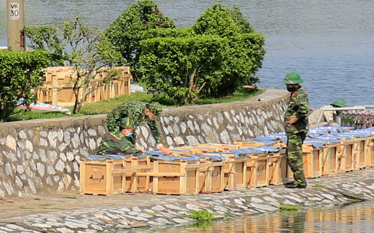 Kiểm soát nghiêm ngặt ở địa điểm bắn pháo hoa duy nhất tại Hà Nội