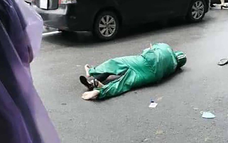 Người phụ nữ nghi bị sát hại ngay giữa phố Hà Nội