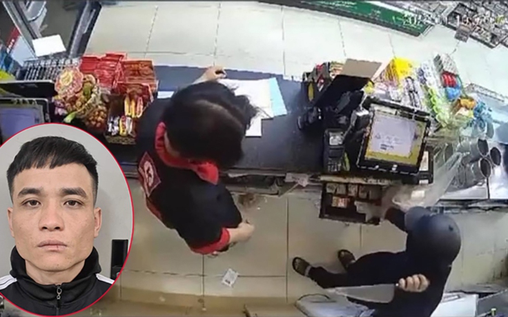 Bắt nam thanh niên dùng dao bầu đi cướp hàng loạt cửa hàng tiện lợi