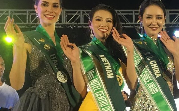 Phương Khánh đoạt HCV phần thi trang phục dạ hội tại ‘Miss Earth’