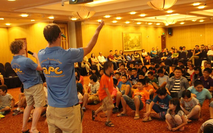 Tổ chức trại hè quốc tế APC tại Bình Thuận
