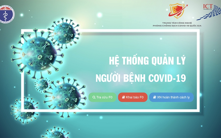 Cách khai báo F0 và lấy chứng nhận hoàn thành cách ly trực tuyến